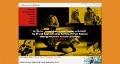 Desktop Screenshot of kulturcentrumskane.com